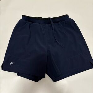 Fabletics Men's Navy Blue Athletic Shorts Sz M